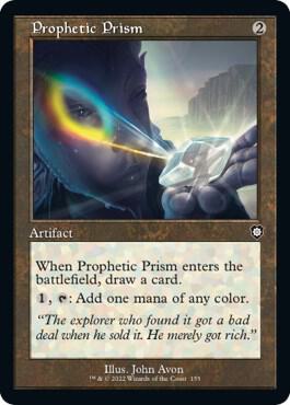 Prophetic Prism Retro Frame 155 (Commander: The Brothers' War)  | Good Games Morley