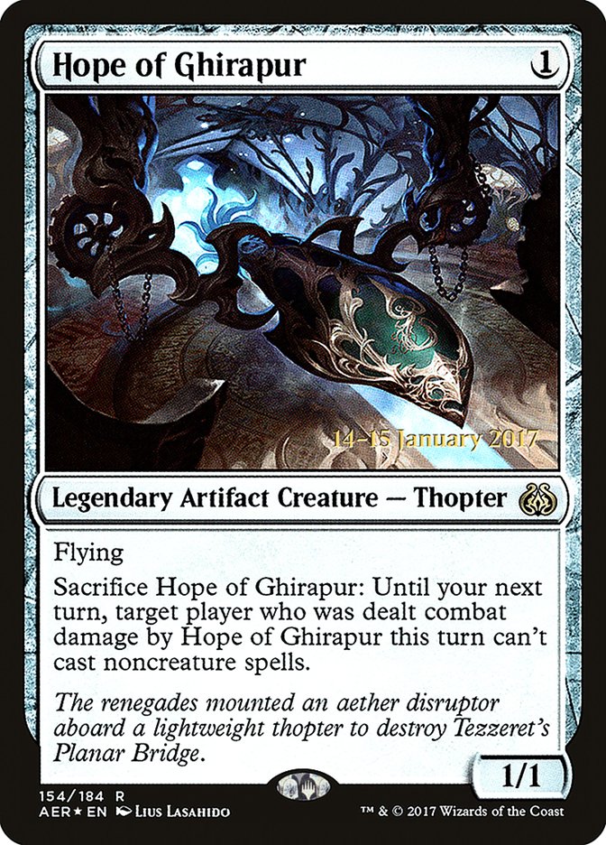 Hope of Ghirapur [Aether Revolt Prerelease Promos] | Good Games Morley
