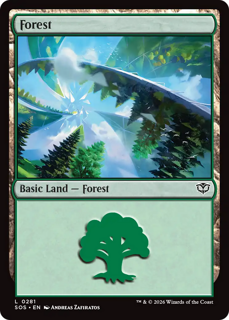 Forest (0281) [Secrets of Strixhaven] | Good Games Morley