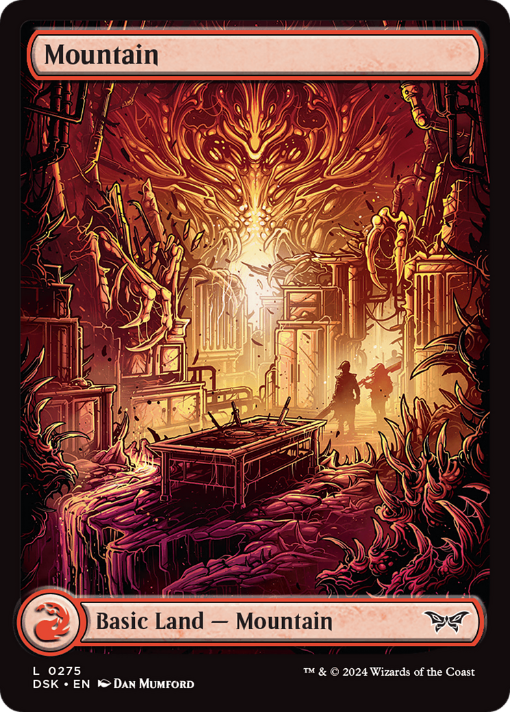 Mountain (275) - Full Art [Duskmourn: House of Horror] | Good Games Morley