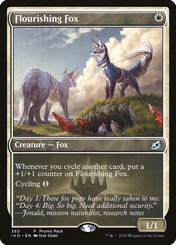 Flourishing Fox (Promo Pack) [Ikoria: Lair of Behemoths Promos] | Good Games Morley