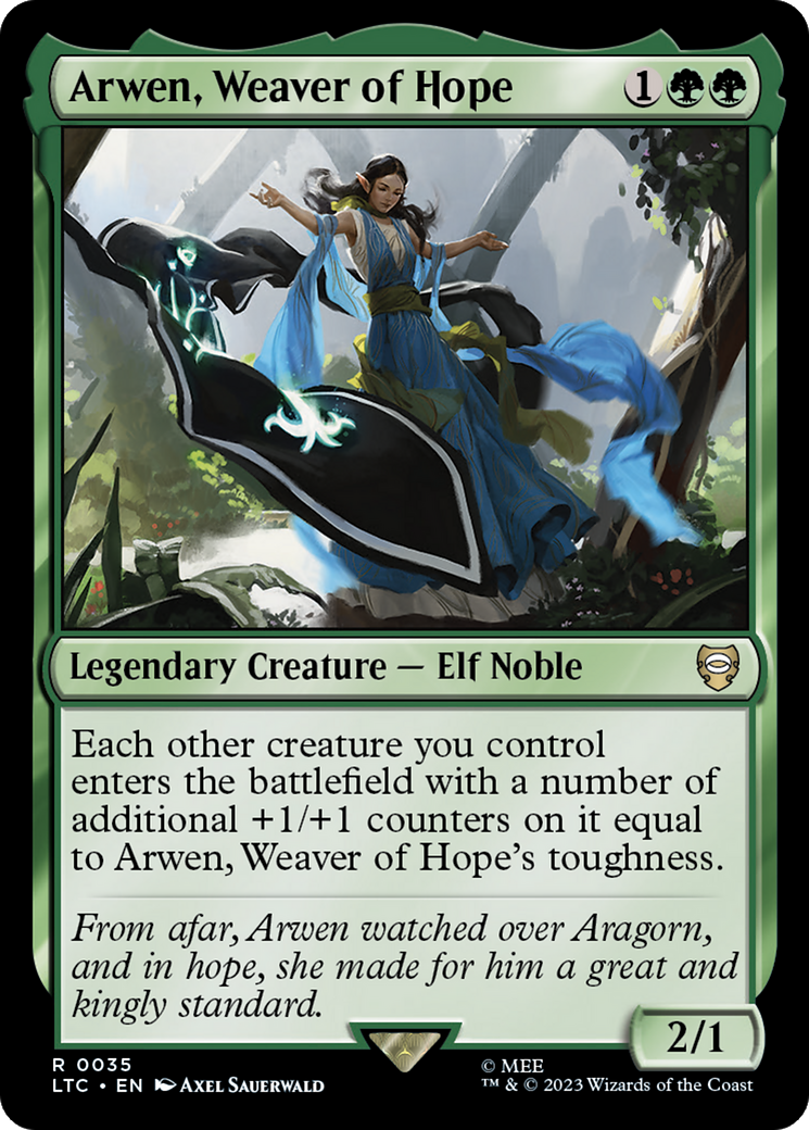 Arwen, Weaver of Hope [The Lord of the Rings: Tales of Middle-Earth Commander] | Good Games Morley