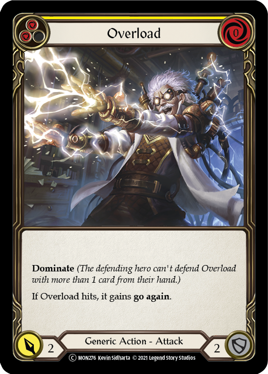 Overload (Yellow) [U-MON276] (Monarch Unlimited)  Unlimited Normal | Good Games Morley