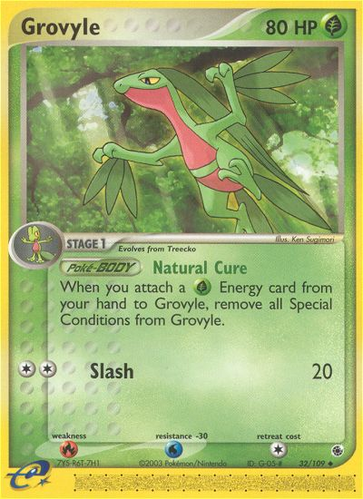 Grovyle (32/109) [EX: Ruby & Sapphire] | Good Games Morley