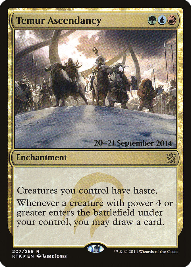 Temur Ascendancy [Khans of Tarkir Prerelease Promos] | Good Games Morley