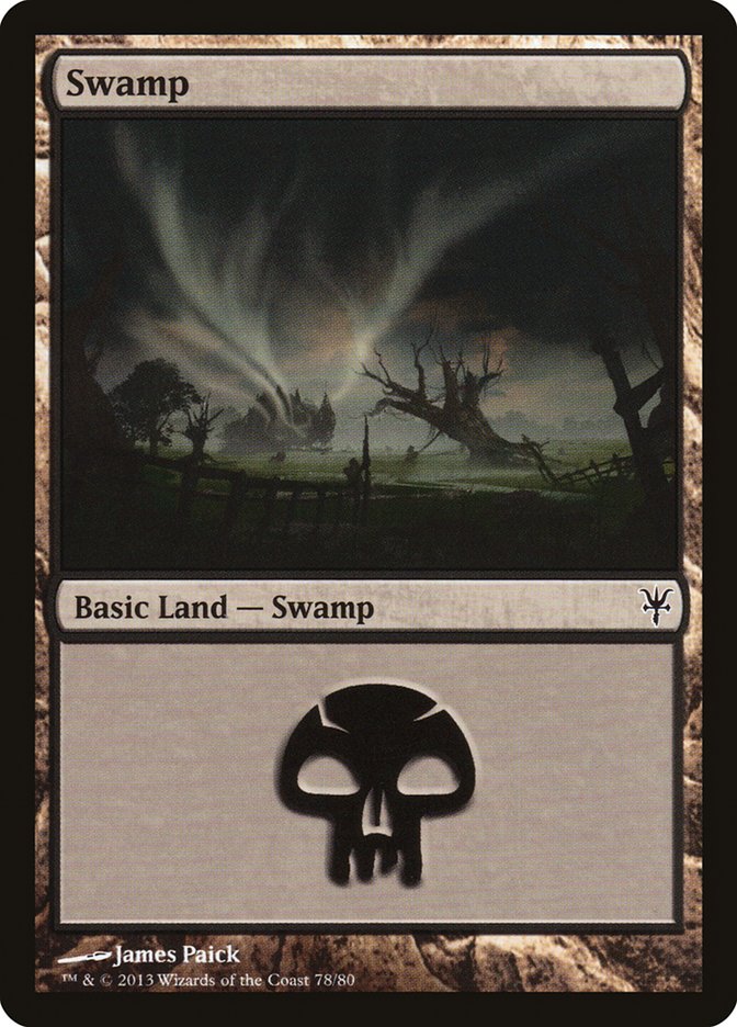 Swamp (78) [Duel Decks: Sorin vs. Tibalt] | Good Games Morley