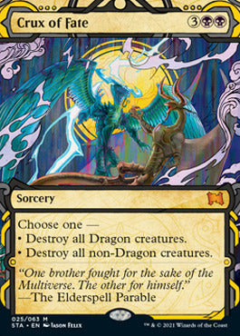 Crux of Fate (Foil Etched) [Strixhaven: School of Mages Mystical Archive] | Good Games Morley