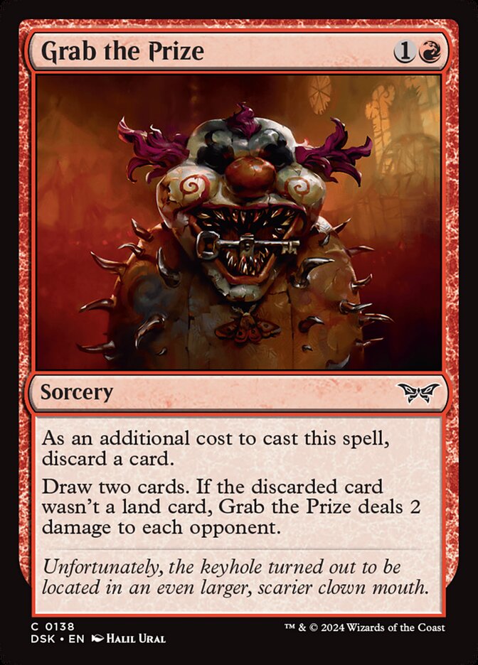 Grab the Prize 138 (Duskmourn: House of Horror)  - Foil | Good Games Morley