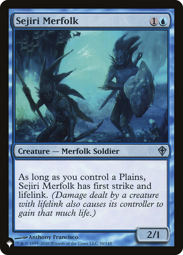Sejiri Merfolk [The List] | Good Games Morley