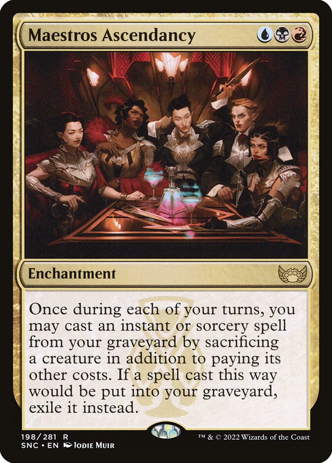 Maestros Ascendancy 198/281 (Streets of New Capenna)  - Foil | Good Games Morley