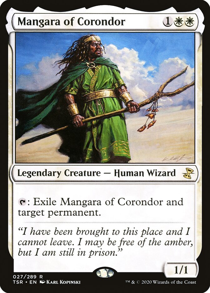 Mangara of Corondor 27/289 (Time Spiral: Remastered)  - Foil | Good Games Morley