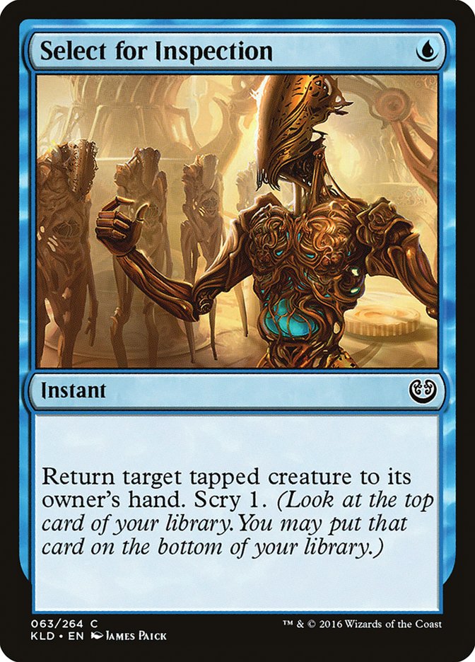 Select for Inspection [Kaladesh] | Good Games Morley