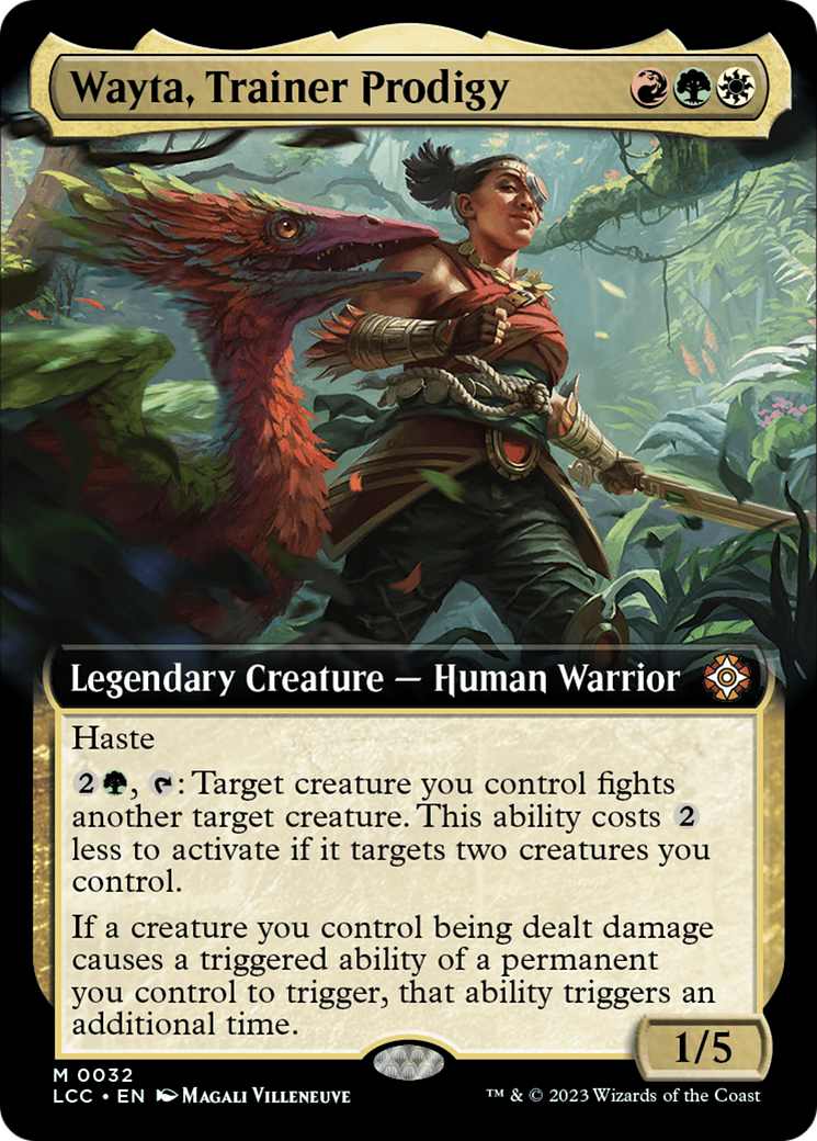 Wayta, Trainer Prodigy (Extended Art) [The Lost Caverns of Ixalan Commander] | Good Games Morley