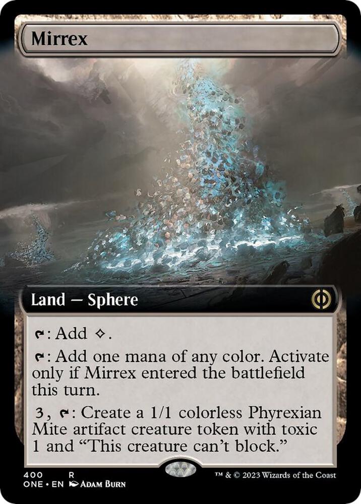 Mirrex 400 (Phyrexia: All Will Be One)  - Extended Art Foil | Good Games Morley