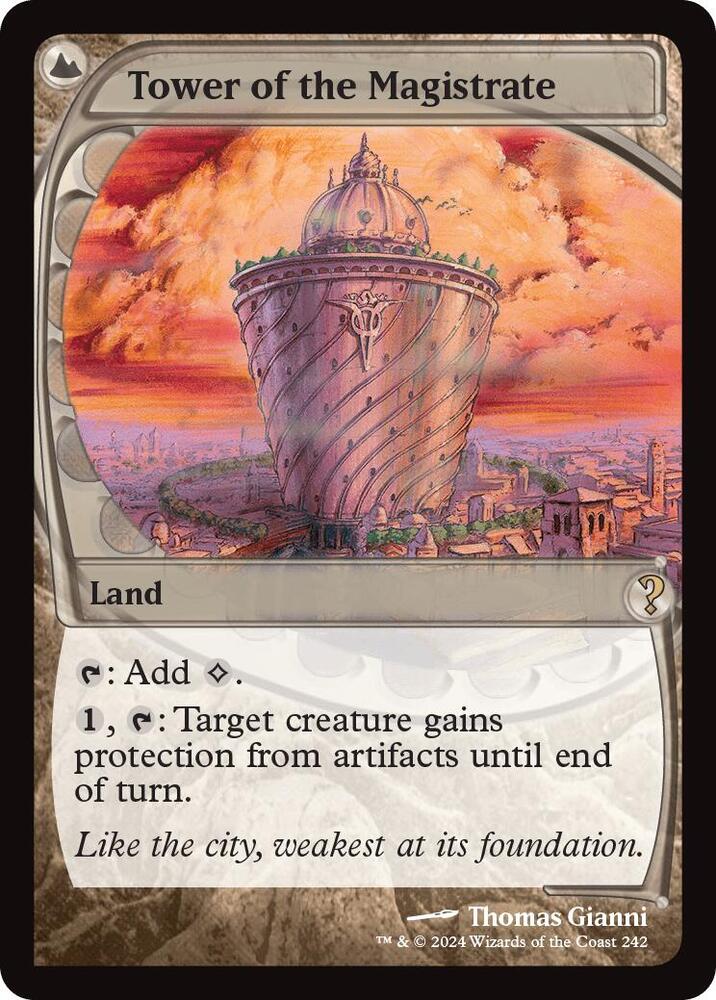 Tower of the Magistrate 242/390 (Mystery Booster 2)  - Future Sight | Good Games Morley