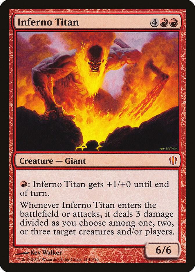 Inferno Titan 114/356 (Commander 2013)  | Good Games Morley
