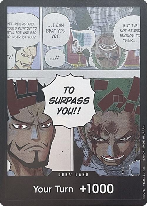 DON!! (Mihawk-Zoro)  (Wings of the Captain)  - Foil | Good Games Morley
