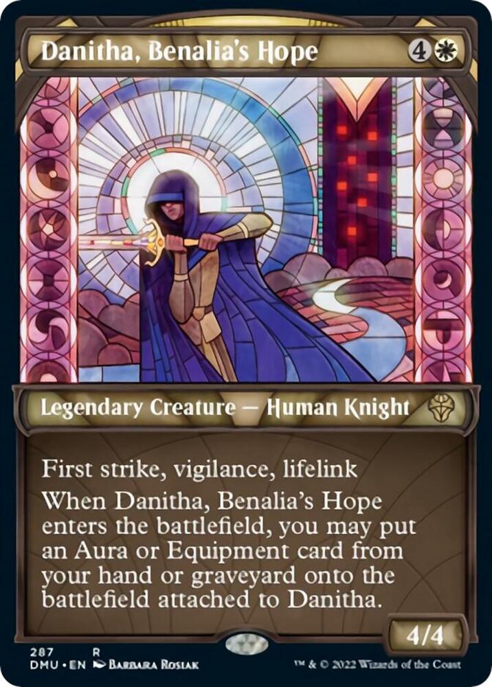Danitha Benalias Hope Showcase 287 (Dominaria United)  - Foil | Good Games Morley