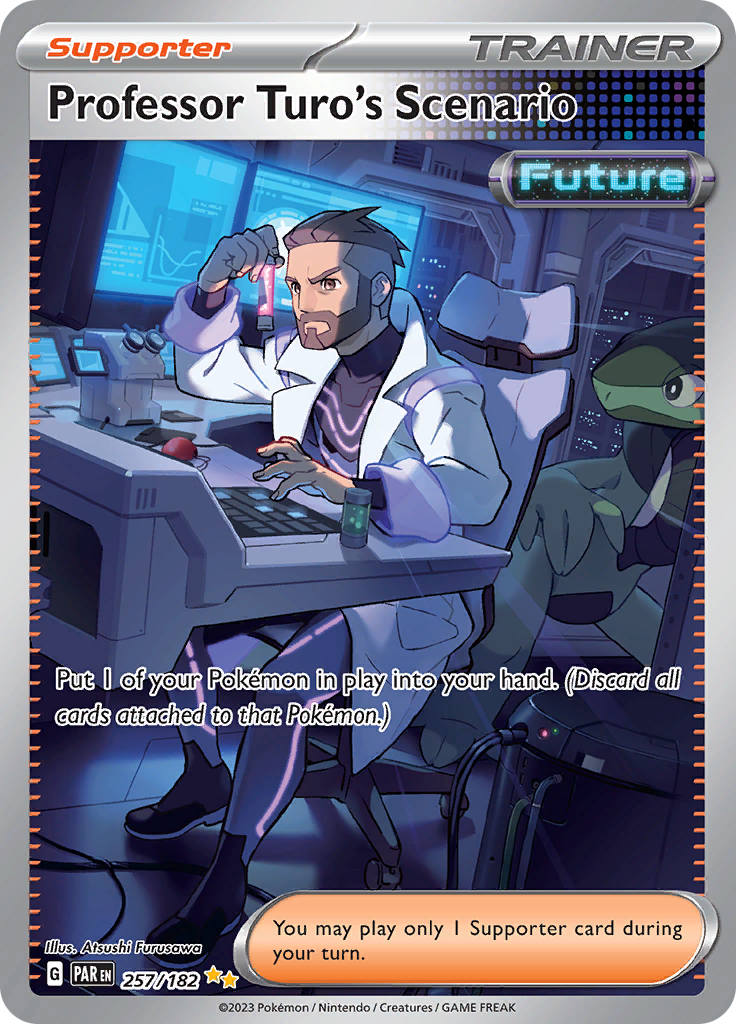 Professor Turo's Scenario (257/182) [Scarlet & Violet: Paradox Rift] | Good Games Morley
