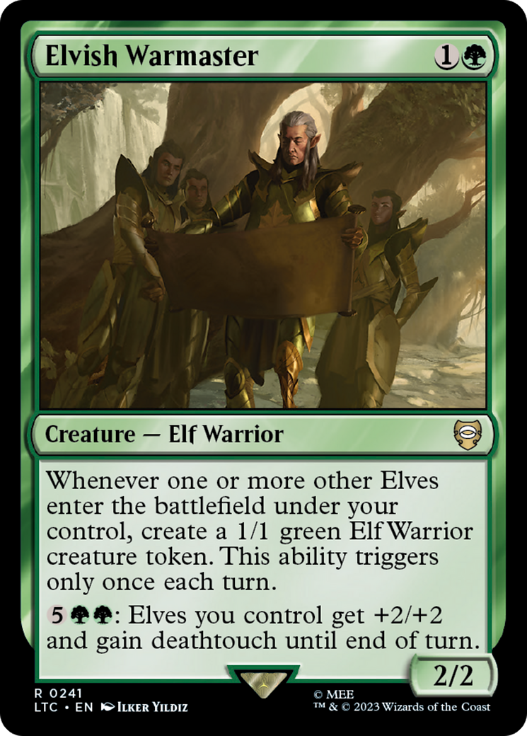 Elvish Warmaster [The Lord of the Rings: Tales of Middle-Earth Commander] | Good Games Morley