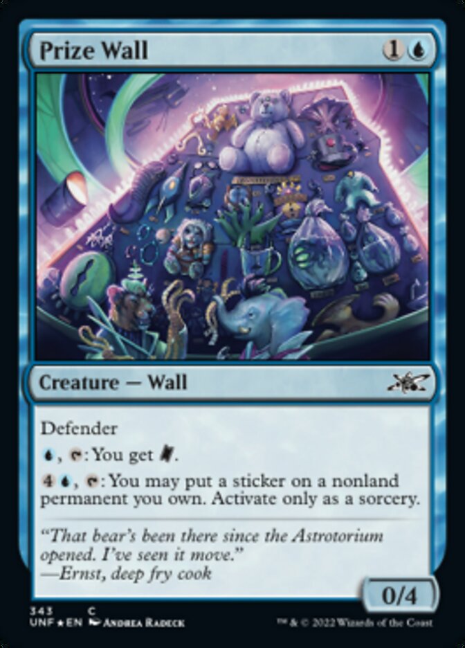 Prize Wall (Galaxy Foil) [Unfinity] | Good Games Morley