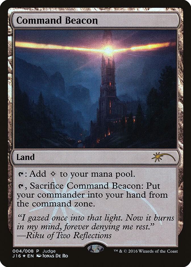 Command Beacon 4/8 (Judge Promos)  - Foil | Good Games Morley