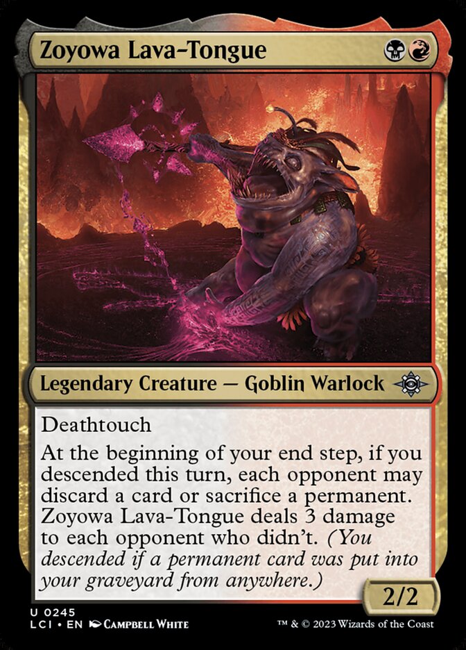 Zoyowa, Lava-Tongue 245/291 (The Lost Caverns of Ixalan)  | Good Games Morley