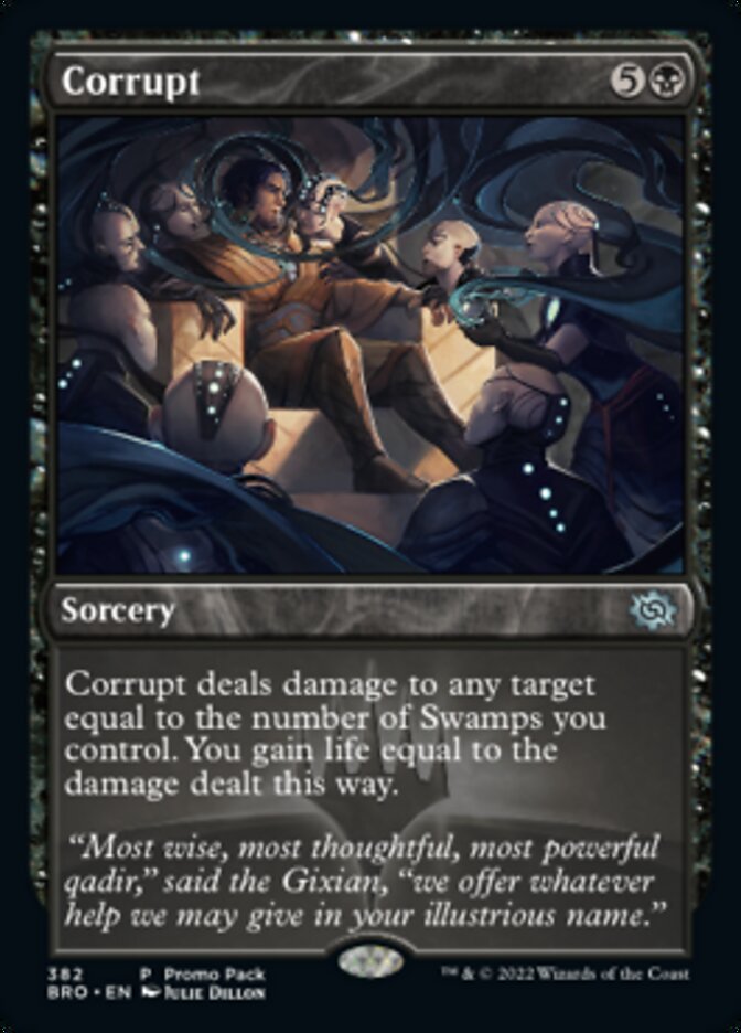 Corrupt (Promo Pack) [The Brothers' War Promos] | Good Games Morley