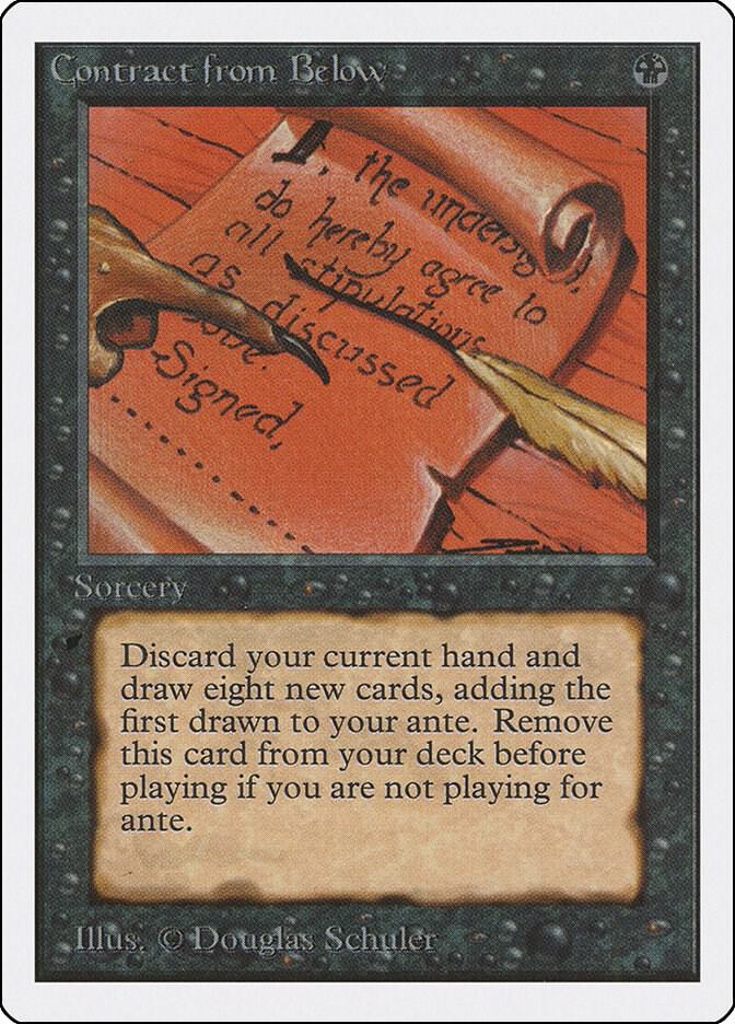 Contract from Below 97/302 (Unlimited Edition)  | Good Games Morley