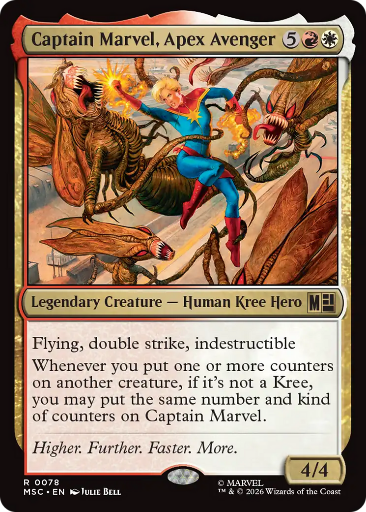 Captain Marvel, Apex Avenger [Marvel Super Heroes Commander] | Good Games Morley
