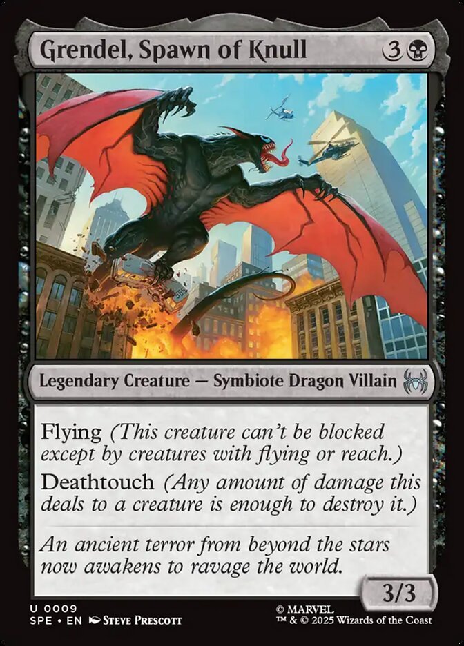 Grendel, Spawn of Knull 9 (Marvel's Spider-Man: Eternal-Legal)  | Good Games Morley