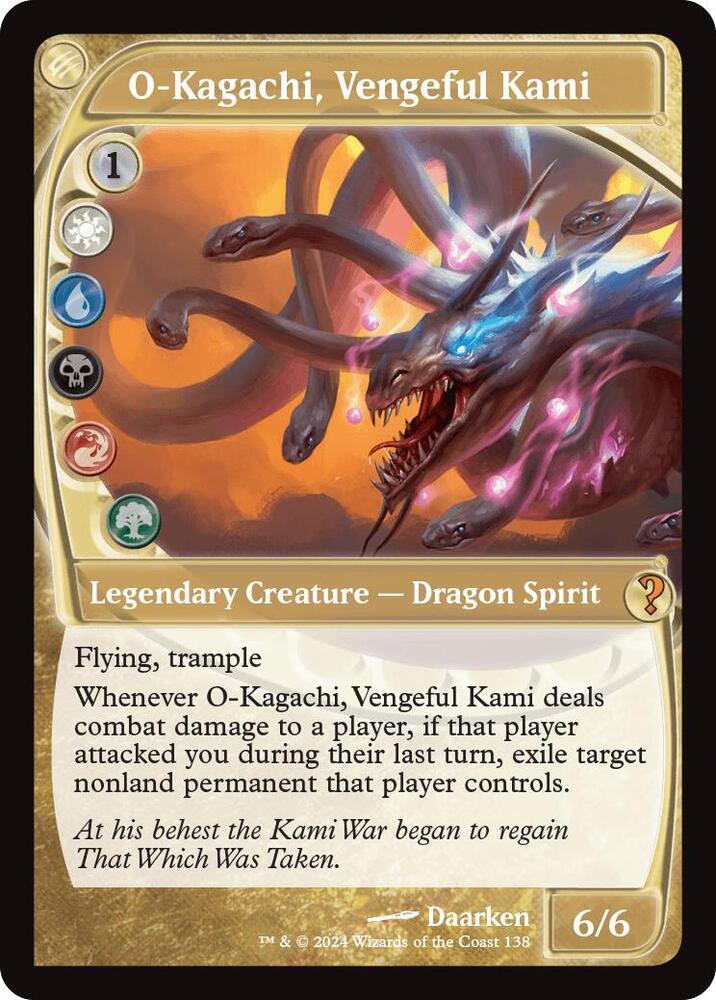 O-Kagachi, Vengeful Kami 138/390 (Mystery Booster 2)  - Future Sight | Good Games Morley