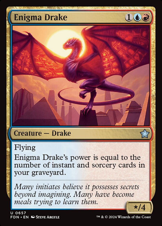 Enigma Drake 657/291 (Foundations)  | Good Games Morley