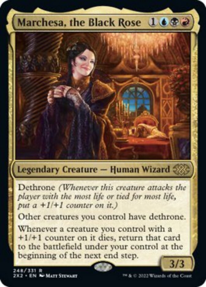 Marchesa, the Black Rose [Double Masters 2022] | Good Games Morley