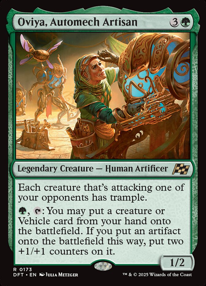 Oviya, Automech Artisan 173/291 (Aetherdrift)  - Foil | Good Games Morley