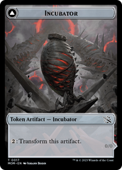 Incubator // Phyrexian (17) Double-Sided Token [March of the Machine Tokens] | Good Games Morley