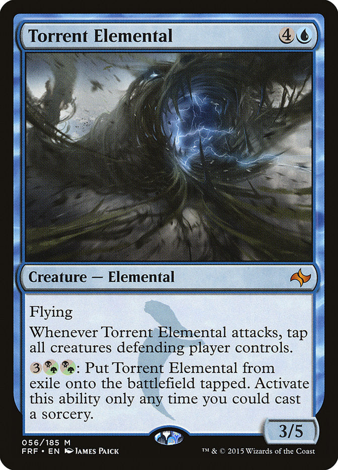 Torrent Elemental 56/185 (Fate Reforged)  - Foil | Good Games Morley