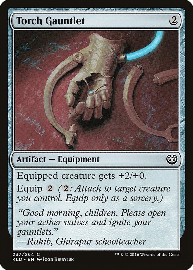 Torch Gauntlet [Kaladesh] | Good Games Morley