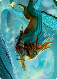 Toski, Bearer of Secrets Art Card (Gold-Stamped Signature) [Kaldheim Art Series] | Good Games Morley
