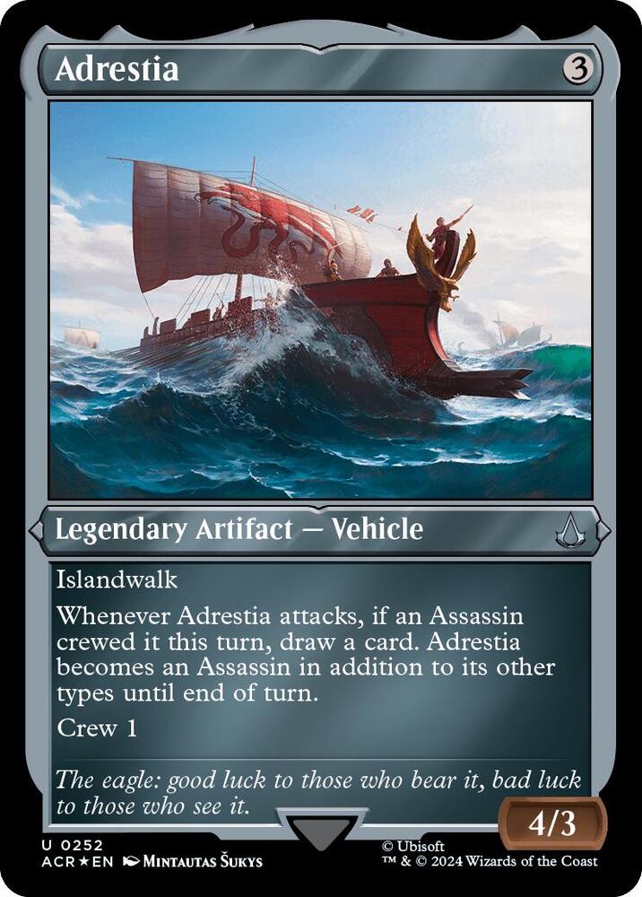 Adrestia 252 (Universes Beyond: Assassin's Creed)  - Etched Foil | Good Games Morley