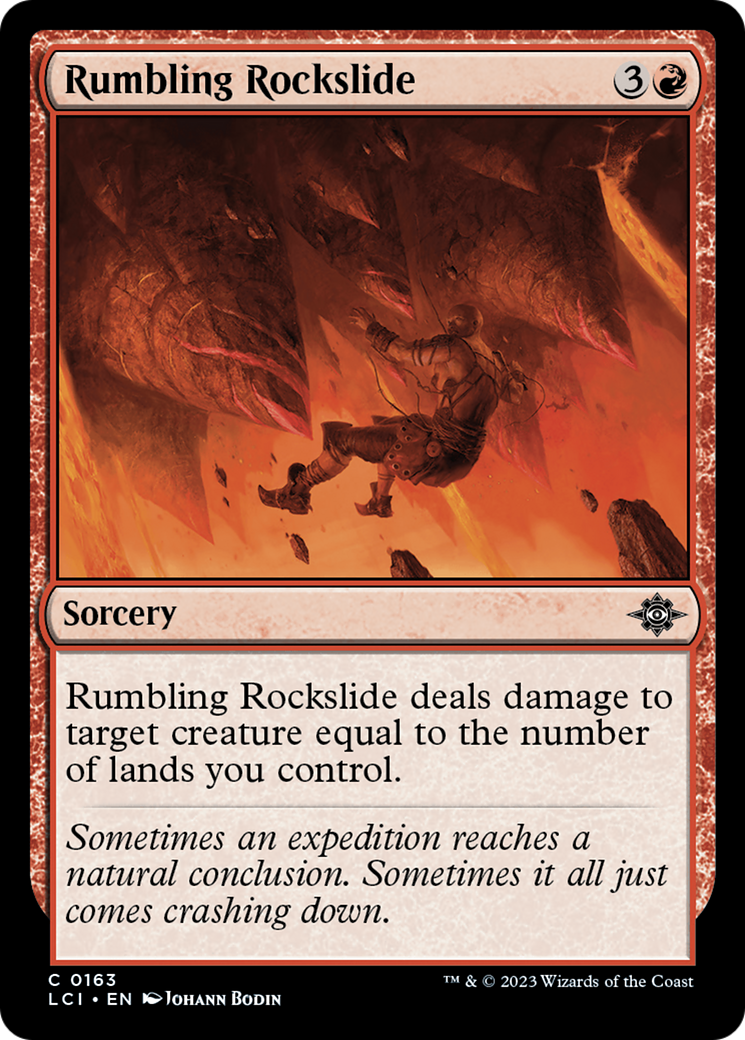 Rumbling Rockslide [The Lost Caverns of Ixalan] | Good Games Morley