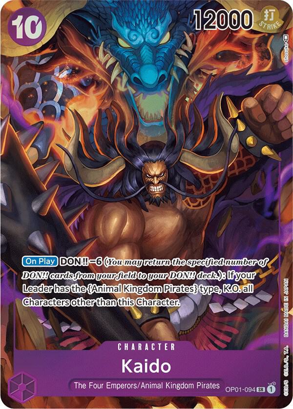 Kaido OP01-094 (Romance Dawn)  - Alternate Art Foil | Good Games Morley