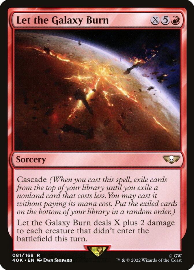 Let the Galaxy Burn 81/617 (Universes Beyond: Warhammer 40,000)  | Good Games Morley