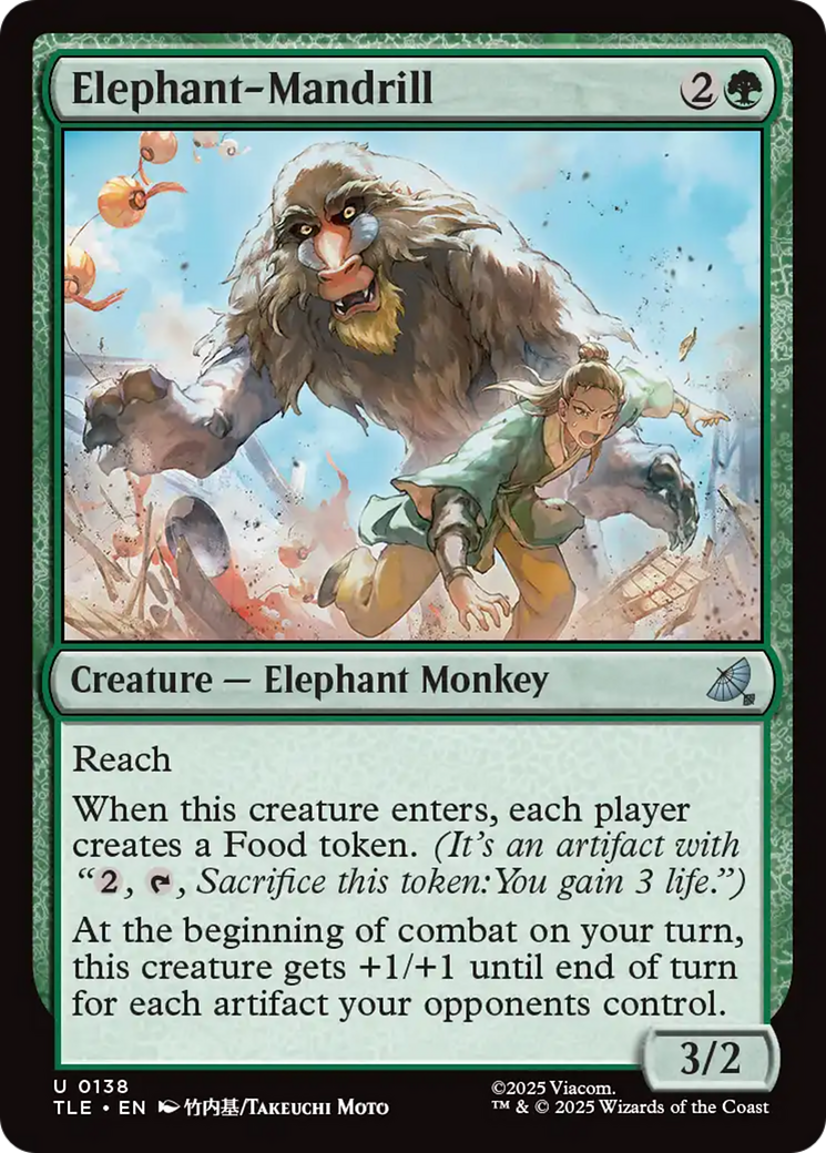 Elephant-Mandrill [Avatar: The Last Airbender: Eternal-Legal] | Good Games Morley
