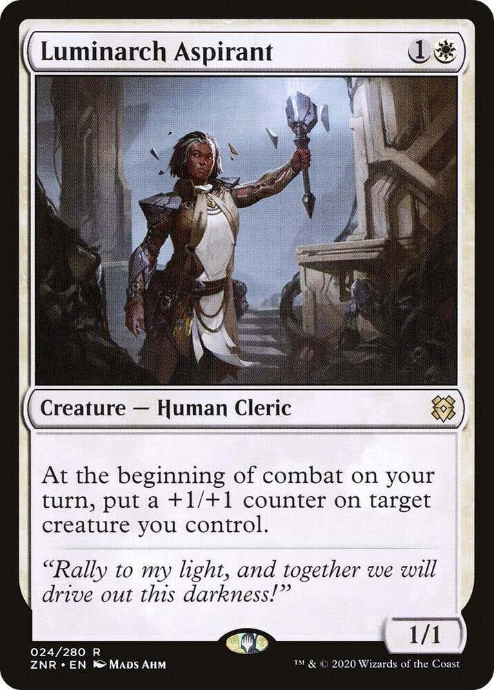 Luminarch Aspirant 24 (Zendikar Rising)  | Good Games Morley