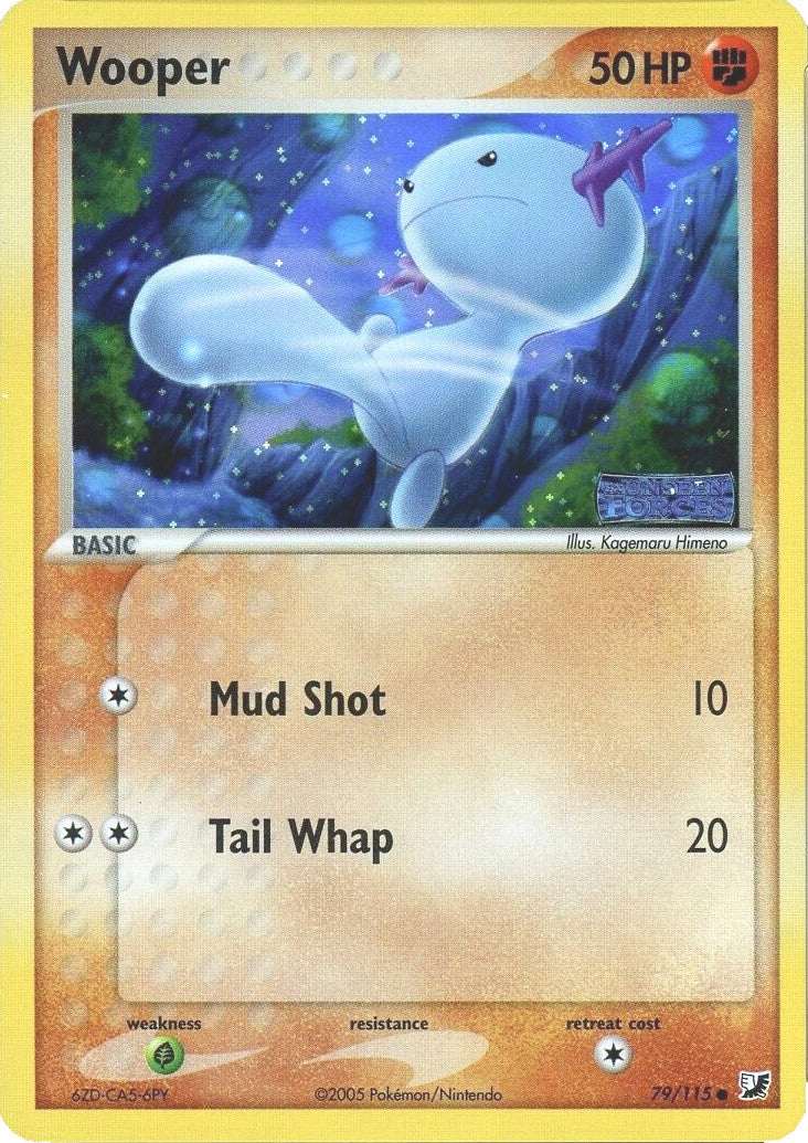 Wooper (79/115) (Stamped) [EX: Unseen Forces] | Good Games Morley
