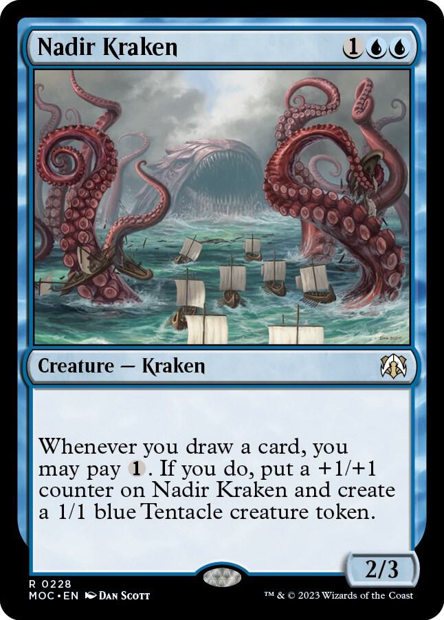 Nadir Kraken 228/444 (Commander: March of the Machine)  | Good Games Morley