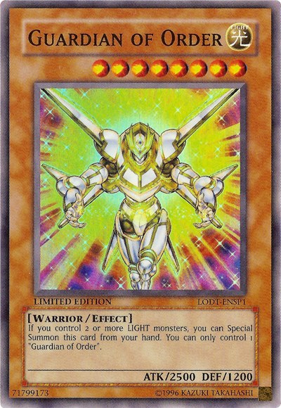 Guardian of Order [LODT-ENSP1] Super Rare | Good Games Morley