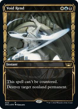 Void Rend Gilded Foil 403/281 (Streets of New Capenna)  - Foil | Good Games Morley