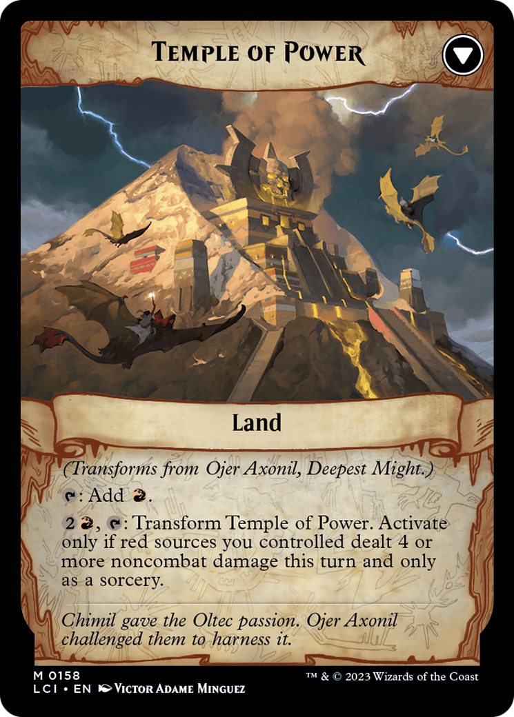 Ojer Axonil, Deepest Might // Temple of Power [The Lost Caverns of Ixalan] | Good Games Morley